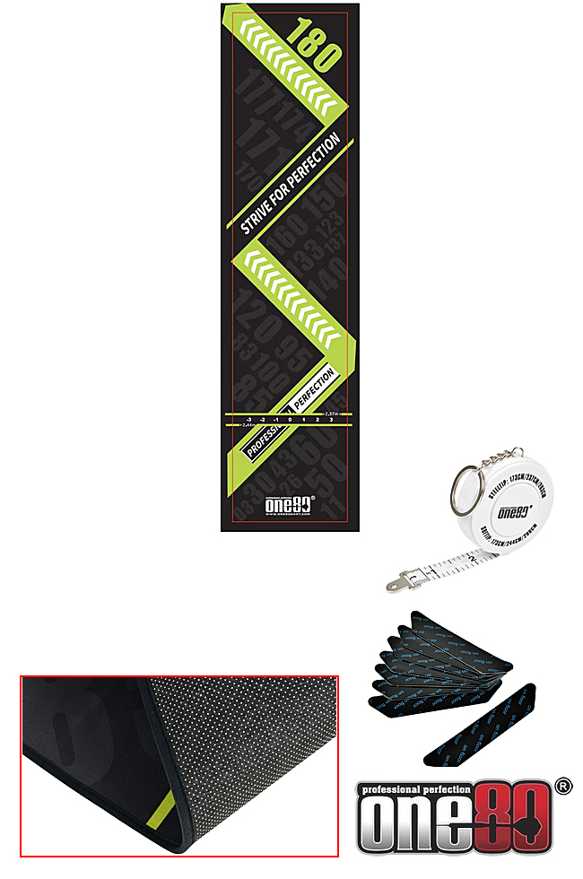 ONE80 Poly Dart Mat Perfection 70 x 310cm