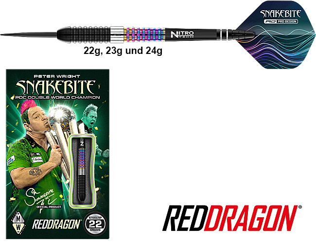 RED DRAGON Peter Wright Corra 90%