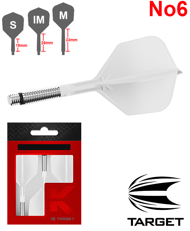 TARGET K-Shift Flight White No6