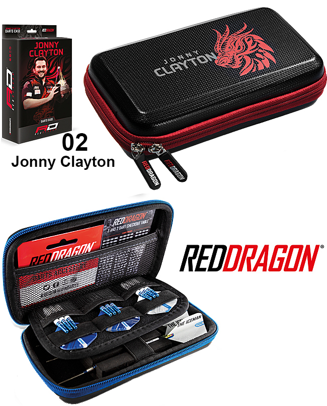 RED DRAGON Jonny Clayton Super Tour Case