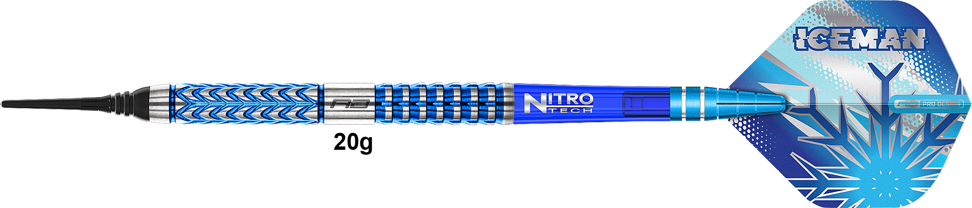 RED DRAGON Gerwyn Price Glacier 90% Soft 20g