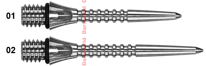 TARGET Titanium Conversion Grooved Points (silber)