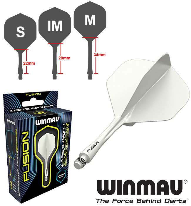 WINMAU Fusion F/S Solid White No2