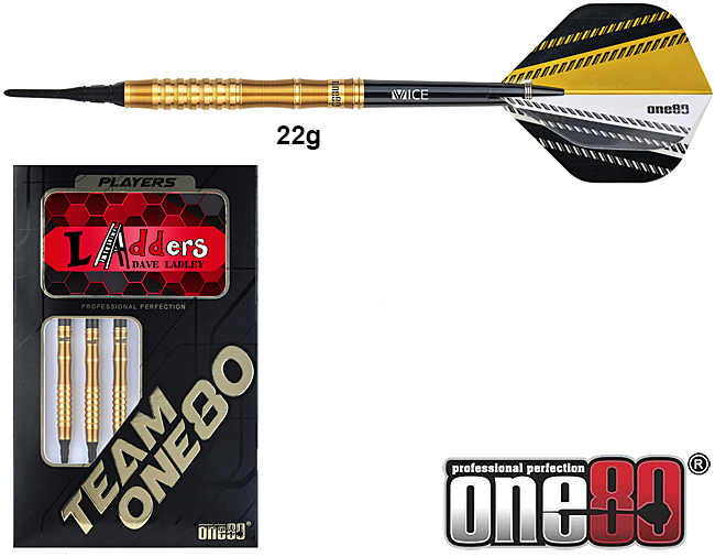 RÜCKLÄUFER: ONE80 Dave Ladley 90% - 22g Soft