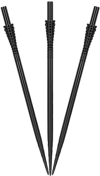 RED DRAGON Raptor Gripped Dart Points Black 50mm