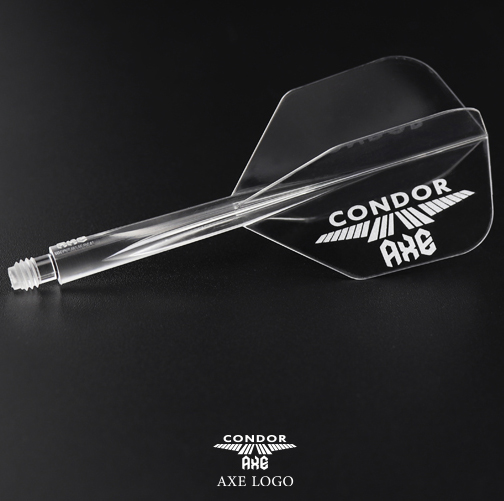 CONDOR AXE Flights Logo Clear/Silver Small