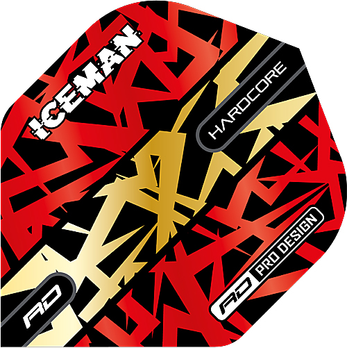 RED DRAGON Gerwyn Price Red & Gold HC P Std.