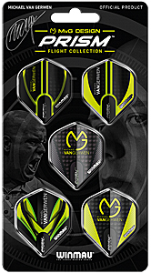 WINMAU Michael van Gerwen MvG Prism Flight Collection