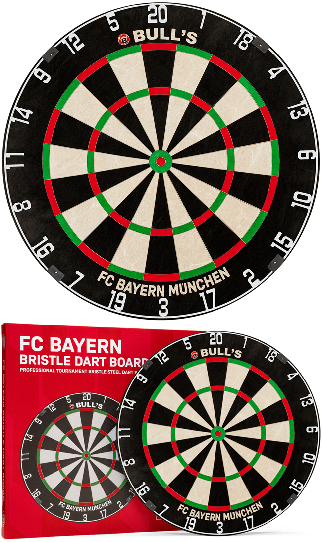 BULLS FC Bayern München Bristle Dartboard