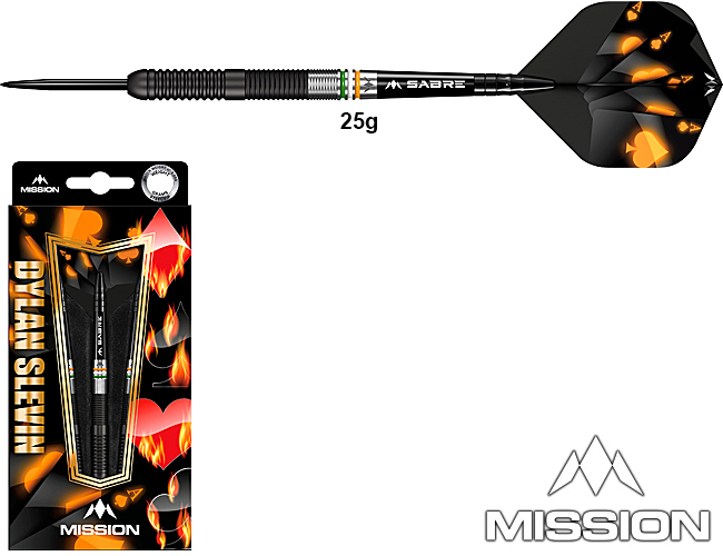 RÜCKLÄUFER: MISSION Dylan Slevin Black Titanium 25g