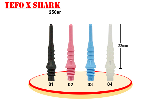 Tefo-X Shark 250er Pack