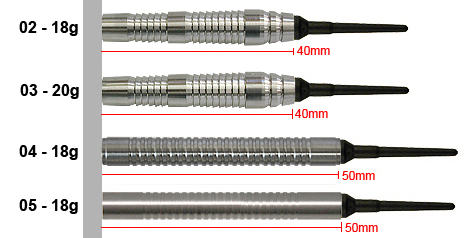 BULL'S BE Soft Dart Barrel