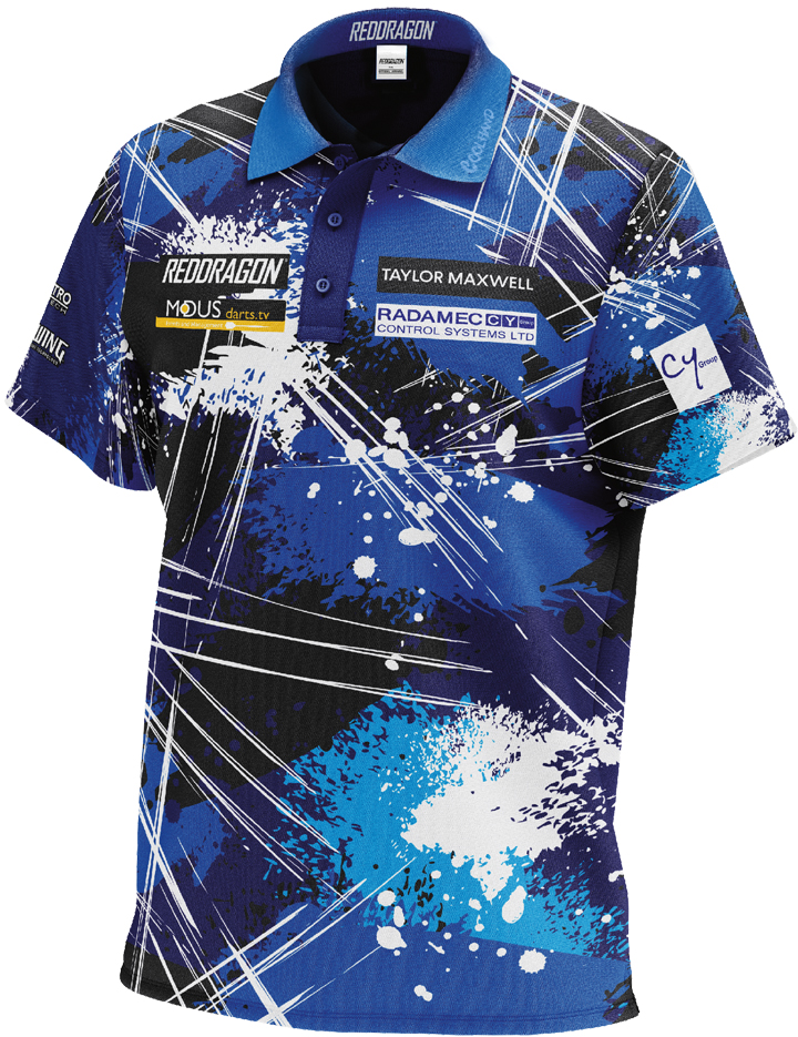 RED DRAGON Luke Humphries World Champion Tour Polo