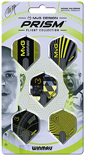 WINMAU Michael van Gerwen MvG Prism Flight Collection