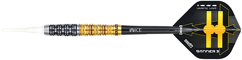 ONE80 Gunner III Ilagan Black/Gold 90% 20g Soft